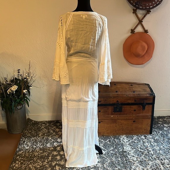 Amuse Society White Casablanca Dress | Size S - Picture 2 of 9